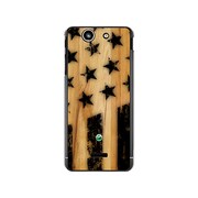 SO-05D-YCM2P0310-78 [オリジナルデザイン docomo SO-05D Xperia SX ケース 【American Flag Wood Burn】]