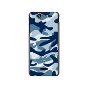 SO-05D-YCM2P0340-78 [オリジナルデザイン docomo SO-05D Xperia SX ケース 【カモ柄 アーミーブルー】]