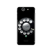 SO-05D-YCM2P0345-78 [オリジナルデザイン docomo SO-05D Xperia SX ケース 【黒電話】]