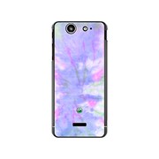 SO-05D-YCM2P0346-78 [オリジナルデザイン docomo SO-05D Xperia SX ケース 【タイダイ パープル】]
