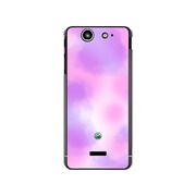 SO-05D-YCM2P0349-78 [オリジナルデザイン docomo SO-05D Xperia SX ケース 【タイダイ スイートピンク】]