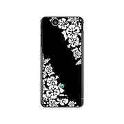 SO-05D-YCM2P0378-78 [オリジナルデザイン docomo SO-05D Xperia SX ケース 【モノクロームハイビスカス】]