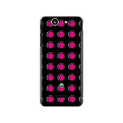 SO-05D-YCM2P0413-78 [オリジナルデザイン docomo SO-05D Xperia SX ケース 【ブラックグロメット & ピンク】]