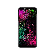 SO-05D-YCM2P0447-78 [オリジナルデザイン docomo SO-05D Xperia SX ケース 【Smash Paint Graphics - Hot Pink】]