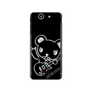 SO-05D-YCM2P0481-78 [オリジナルデザイン docomo SO-05D Xperia SX ケース 【メロイックベア サイコパス & ギター - C】]