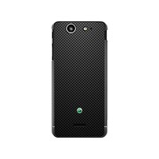 SO-05D-YCM2P0489-78 [オリジナルデザイン docomo SO-05D Xperia SX ケース 【ブラックカーボンパターン Delicate】]