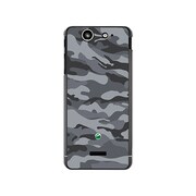 SO-05D-YCM2P0496-78 [オリジナルデザイン docomo SO-05D Xperia SX ケース 【カモ柄 デザートカモフラージュ B】]