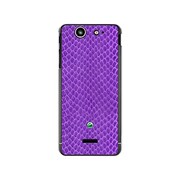 SO-05D-YCM2P0526-78 [オリジナルデザイン docomo SO-05D Xperia SX ケース 【ヘビ柄 パープルミックス】]
