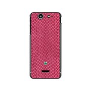 SO-05D-YCM2P0527-78 [オリジナルデザイン docomo SO-05D Xperia SX ケース 【ヘビ柄 レッドミックス】]