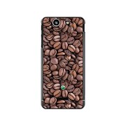 SO-05D-YCM2P0556-78 [オリジナルデザイン docomo SO-05D Xperia SX ケース 【コーヒー パターン】]
