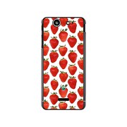 SO-05D-YCM2P0557-78 [オリジナルデザイン docomo SO-05D Xperia SX ケース 【ストロベリー パターン ホワイトプレート】]