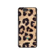 SO-05D-YCM2P0562-78 [オリジナルデザイン docomo SO-05D Xperia SX ケース 【ヒョウ柄 ワイルド＆クオリティー】]
