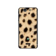 SO-05D-YCM2P0563-78 [オリジナルデザイン docomo SO-05D Xperia SX ケース 【チーター柄 ワイルド＆クオリティー】]
