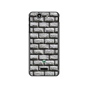 SO-05D-YCM2P0574-78 [オリジナルデザイン docomo SO-05D Xperia SX ケース 【レンガ パターン ダーククラシック A】]