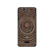 SO-05D-YCM2P0589-78 [オリジナルデザイン docomo SO-05D Xperia SX ケース 【年輪 グラフィックス】]