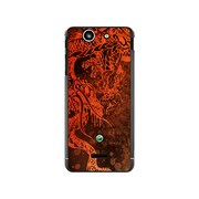 SO-05D-YCM2P0596-78 [オリジナルデザイン docomo SO-05D Xperia SX ケース 【レッドドラゴン 赤龍】]