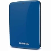 2.5インチ ポータブルハードディスク 1TB ブルー CANVIO CONNECT HD-PD10TB