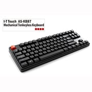 Cherry MX　tactile feel　キースイッチ 茶軸 AS-KB87T
