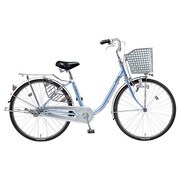 シティサイクル アーネスト・U 26型 変速なし アジュールブルー B-ATU61V