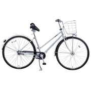 シティサイクル タフチェーン・ガチャリンコ 27型 内装5段変速 シャトルシルバー B-GMF75AS
