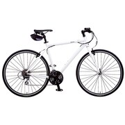 スポーツ自転車 エスリーS7 530mm 700×28C 外装24段変速 クリスタルホワイト B-PSS53AF