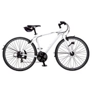スポーツ自転車 エスリーC7 480mm 700×32C 外装21段変速 クリスタルホワイト B-PSC48AF