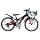 子ども用自転車 ザイオン 22型 外装6段変速 ブラック B-ZB26BB