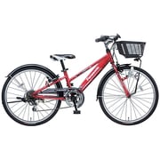 子ども用自転車 ライトクロス 26型 外装6段変速 CRレッド B-LX66BR