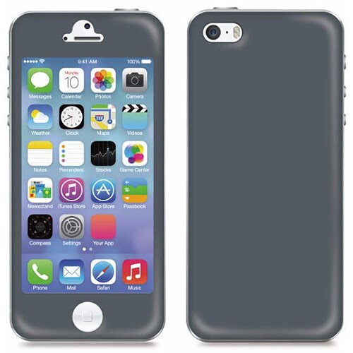 SPD-I5-0042 [SPDeCO iPhone5/5s チャコール]