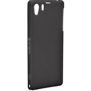 BSMPXZ1TTBK [Xperia Z1専用 ソフトケース 液晶保護フィルム付 半透明ブラック]