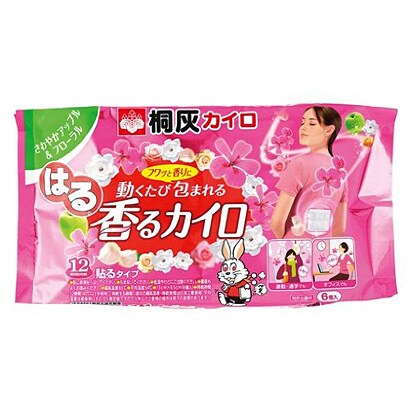 はる香るカイロ さわやかアップル＆フローラル 6個入