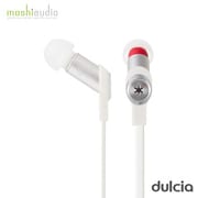 スタイリッシュインナーイヤーヘッドホン Dulcia mo-dlc-wh Dulcia White