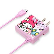 micro USB用AC充電器マイメロディいちごピンク PG-MYMAC072PK
