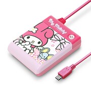 micro USB用乾電池式充電器 単3×4本タイプ マイメロディいちごピンク PG-MYMJK078PK