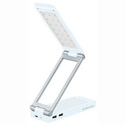 GH-BTLA5000シリーズ 21灯LEDスタンドライト 5000mAバッテリ内蔵 ホワイト GH-BTLA5000-WH