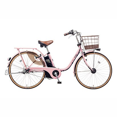 電動アシスト自転車 ビビスタイル・DX 26型 内装3段変速 ミスティピンク BE-ENDS636M2