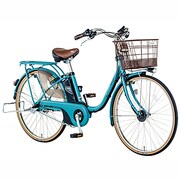電動アシスト自転車 ビビスタイル・DX 26型 内装3段変速 クラウディブルー BE-ENDS636V2