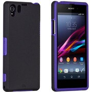 CM029895 [Hybrid Tough Case Black/Purple　Xperia Z1対応ケース]