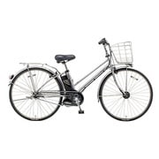 電動アシスト自転車 ビビ・DX・シティ 27型 内装5段変速 プラズマシルバー BE-ENDT756S