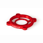 AC400R [アルミ クーリングファンプロテクター25mm レッド]