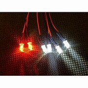AC412 [6LEDライトセット 常時点灯タイプ ホワイト4 レッド2]