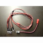 AC416 [フラッシュ付オレンジ4灯LEDライトセット]