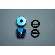 20820 [アルミ六角ハブ 10mm ライトブルー 2個]