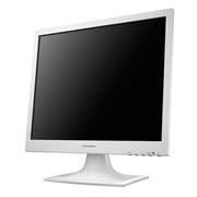 ブルーライト低減機能付 17型スクエア液晶 白 LCD-AD172SEW
