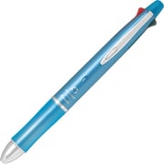 多機能ペン Dr.グリップ4+1 油性ボールペン 0.5mm 極細 黒・赤・青・緑 シャープ0.5mm アイスブルー BKHDF1SEF-IL