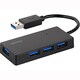 USB3.0ハブ 4ポートタイプ ブラック BSH4U21U3BK