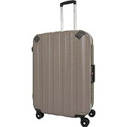 スーツケース 双輪シボ ハード/フレーム 旅行日数目安：10日 97L TSAロック搭載 シャンパン SP-0675-71