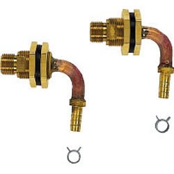 416-453 [ユニットバス貫通金具(ペア耐熱管用)  10A]