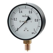 649-873-05D [蒸気用圧力計(一般用・Aタイプ) 3/8×100mm×0.6MPa]