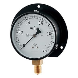 蒸気用圧力計(一般用・Bタイプ) 3/8×100mm×1.6MPa 649-874-05F